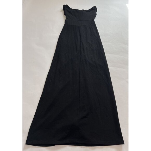 Vici Best Revenge Halter Cutout Maxi Dress in Black - Picture 5 of 6